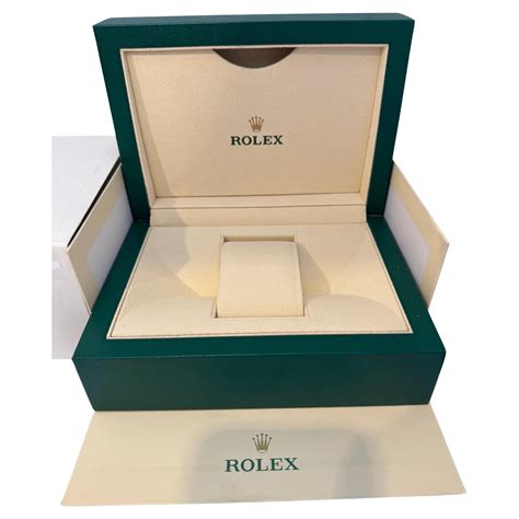 cost of rolex watch box|empty rolex box.